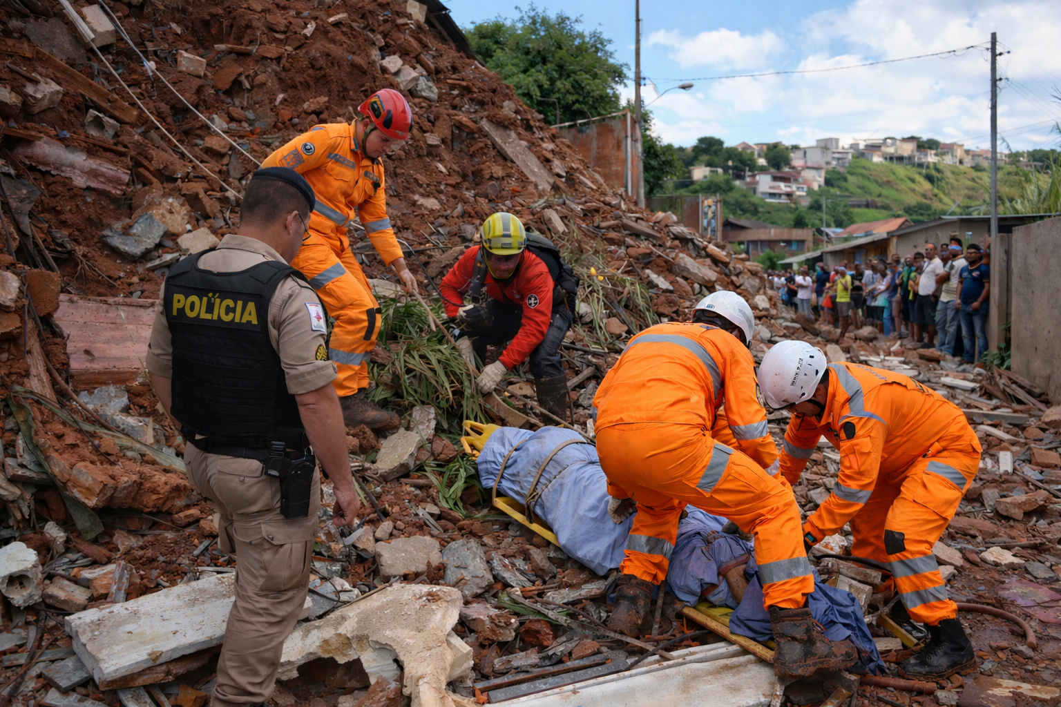Fortes chuvas em Minas Gerais causam destruição e deixam dezenas de mortos
